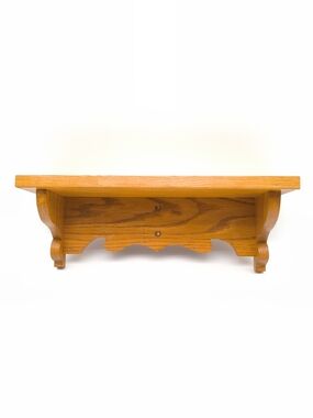 Wood Wall Shelf #1 - Oak
